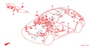 KABELBAUM(RH) für Honda CIVIC GLI 3 Türen 5 gang-Schaltgetriebe 1997