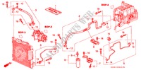 KLIMAANLAGE (SCHLAEUCHE/LEITUNGEN) für Honda CIVIC SIR 3 Türen 4 gang automatikgetriebe 1996