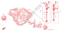 KUPPLUNGSFREIGABE(DOHC) für Honda CIVIC VTI-R 3 Türen 5 gang-Schaltgetriebe 1997