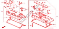 ZYLINDERKOPFDECKEL für Honda CIVIC GLI 3 Türen 5 gang-Schaltgetriebe 1997