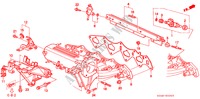 ANSAUGKRUEMMER(SIR) für Honda CIVIC SIR 4 Türen 5 gang-Schaltgetriebe 1996