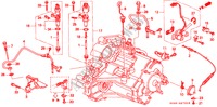 ATF LEITUNG/GESCHWINDIGKEITSSENSOR (DOHC) für Honda CIVIC SIR 4 Türen 4 gang automatikgetriebe 1998