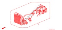 KLIMAANLAGE(BAUSATZ) für Honda CIVIC VTI 4 Türen 5 gang-Schaltgetriebe 1997