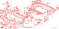STOSSFAENGER für Honda CIVIC LXI 4 Türen 5 gang-Schaltgetriebe 1999