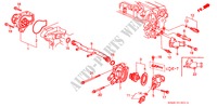 WASSERPUMPE/SENSOR(SIR) für Honda CIVIC SIR 4 Türen 5 gang-Schaltgetriebe 1999