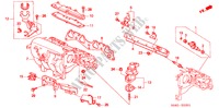 ANSAUGKRUEMMER (2) für Honda CIVIC GLI 4 Türen 5 gang-Schaltgetriebe 2000