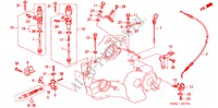 ATF LEITUNG/GESCHWINDIGKEITSSENSOR (1.5L SOHC) für Honda CIVIC EX 4 Türen 4 gang automatikgetriebe 2000