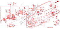 DROSSELKLAPPENGEHAEUSE (1) für Honda CIVIC EXI 4 Türen 4 gang automatikgetriebe 2000