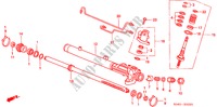 GETRIEBE, SERVOLENKUNG(LH) für Honda CIVIC VTI 4 Türen 4 gang automatikgetriebe 2000