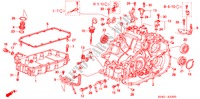 GETRIEBEGEHAEUSE/ OELWANNE(CVT) für Honda CIVIC VTI 4 Türen 4 gang automatikgetriebe 2000