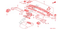 HEIZUNGSSCHACHT(LH) für Honda CIVIC EXI 4 Türen 5 gang-Schaltgetriebe 2000