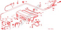 KOFFERRAUMDECKEL(RH) für Honda CIVIC SIR 4 Türen 5 gang-Schaltgetriebe 2000