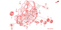 KUPPLUNGSGEHAEUSE (SOHC) für Honda CIVIC GLI 4 Türen 5 gang-Schaltgetriebe 2000