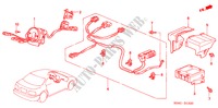 SRS EINHEIT(LH) für Honda CIVIC SIR 4 Türen 5 gang-Schaltgetriebe 2000