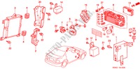 STEUERGERAT(KABINE)(RH) für Honda CIVIC VTI 4 Türen 5 gang-Schaltgetriebe 2000