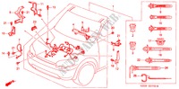 MOTORKABELBAUM(RH) für Honda HR-V 4WD 5 Türen 5 gang-Schaltgetriebe 2001