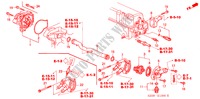 WASSERPUMPE/SENSOR für Honda HR-V 4WD 5 Türen 5 gang-Schaltgetriebe 2001