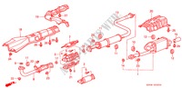 AUSPUFFROHR(SOHC) für Honda PRELUDE 2.0I 2 Türen 5 gang-Schaltgetriebe 2000