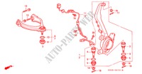 GELENK(ATTS) für Honda PRELUDE TYPE-S 2 Türen 5 gang-Schaltgetriebe 1999