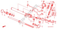 GETRIEBE, SERVOLENKUNG(LH) für Honda PRELUDE VTEC 2.2VTI 2 Türen 4 gang automatikgetriebe 2000
