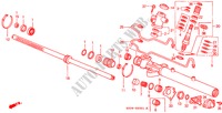 GETRIEBE, SERVOLENKUNG(RH) für Honda PRELUDE SI 2 Türen 4 gang automatikgetriebe 1998