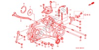 GETRIEBEGEHAEUSE für Honda PRELUDE 2.0I 2 Türen 5 gang-Schaltgetriebe 2000