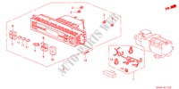 HEIZUNGSREGLER(AUTOMATISCH)(RH) für Honda PRELUDE TYPE-S 2 Türen 5 gang-Schaltgetriebe 2000