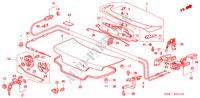 KOFFERRAUMDECKEL(RH) (2) für Honda PRELUDE TYPE-S 2 Türen 5 gang-Schaltgetriebe 1999