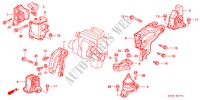 MOTORBEFESTIGUNGEN(AT) für Honda PRELUDE SI 2 Türen 4 gang automatikgetriebe 1998