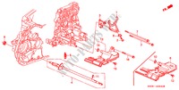 SCHALTGABEL für Honda PRELUDE SI 2 Türen 4 gang automatikgetriebe 1998