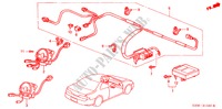 SRS EINHEIT(LH) für Honda PRELUDE VTEC 2.2VTI 2 Türen 4 gang automatikgetriebe 2000