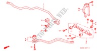 UNTERER ARM, VORNE(ATTS) für Honda PRELUDE VTI-R 2 Türen 5 gang-Schaltgetriebe 1997