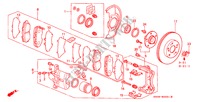VORDERRADBREMSE(DOHC VTEC) für Honda PRELUDE TYPE-S 2 Türen 5 gang-Schaltgetriebe 2000
