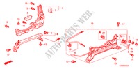 VORNE SITZKOMPONENTEN (R.) (1) für Honda PRELUDE VTEC 2.2VTI 2 Türen 4 gang automatikgetriebe 2000