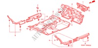 BODENMATTE für Honda CIVIC EXI 4 Türen 5 gang-Schaltgetriebe 2001