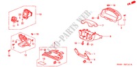 INSTRUMENTENBRETT(LH)(FAHRERSEITE) für Honda CIVIC VTI 4 Türen 5 gang-Schaltgetriebe 2001