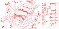 MOTORKABELBAUM(RH) für Honda CIVIC EXI 4 Türen 5 gang-Schaltgetriebe 2001