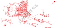 SCHALTGABEL/STEUERWELLE für Honda CIVIC EXI-HD 4 Türen 4 gang automatikgetriebe 2003