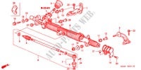 SERVOLENKGETRIEBE(HPS)(RH) für Honda CIVIC LXI 4 Türen 5 gang-Schaltgetriebe 2001