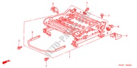 VORNE SITZKOMPONENTEN(R.)(1) für Honda CIVIC LXI-D 4 Türen 4 gang automatikgetriebe 2004