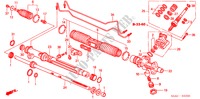 GETRIEBE, SERVOLENKUNG(HPS)(LH) für Honda CIVIC EXI 4 Türen 4 gang automatikgetriebe 2005