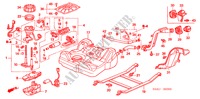 KRAFTSTOFFTANK für Honda CIVIC EXI 4 Türen 5 gang-Schaltgetriebe 2005