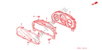 MESSGERAET BAUTEILE(NS) (2) für Honda CIVIC EXI 4 Türen 5 gang-Schaltgetriebe 2005