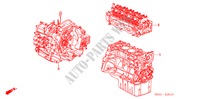 MOTOREINHEIT/ GETRIEBE KOMPL. für Honda CIVIC VTI-SDS 4 Türen 5 gang-Schaltgetriebe 2005