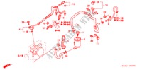 SERVOLENKLEITUNGEN(LH) für Honda CIVIC VTI 4 Türen 4 gang automatikgetriebe 2005