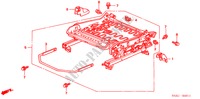 VORNE SITZKOMPONENTEN(L.)(MANUELLE HOEHE) für Honda CIVIC EXI 4 Türen 4 gang automatikgetriebe 2005