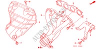 AUSPUFFKRUEMMER(2.0L) für Honda CIVIC 2.0 IVTC 4 Türen 5 gang automatikgetriebe 2005