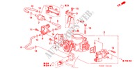DROSSELKLAPPENGEHAEUSE für Honda CIVIC 1.6 LS 4 Türen 5 gang-Schaltgetriebe 2005