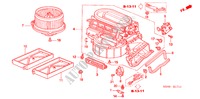 HEIZGEBLAESE(RH) für Honda CIVIC GLI-B 4 Türen 5 gang-Schaltgetriebe 2005
