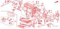 HEIZUNGSEINHEIT(LH) für Honda CIVIC 1.6 ES 4 Türen 4 gang automatikgetriebe 2006